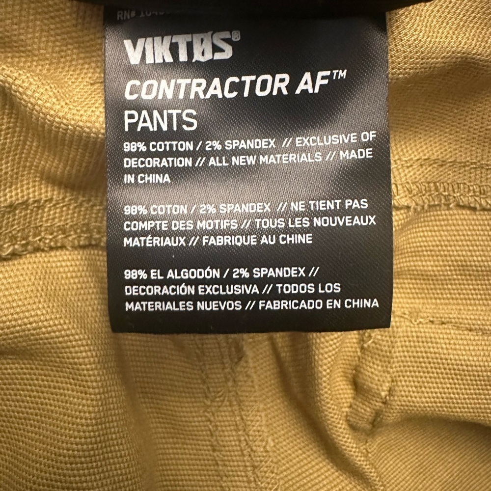 Viktos Contractor SF Pant Men’s 30x32 Veteran Made, Tactical Pant, Conce… - Picture 9 of 9